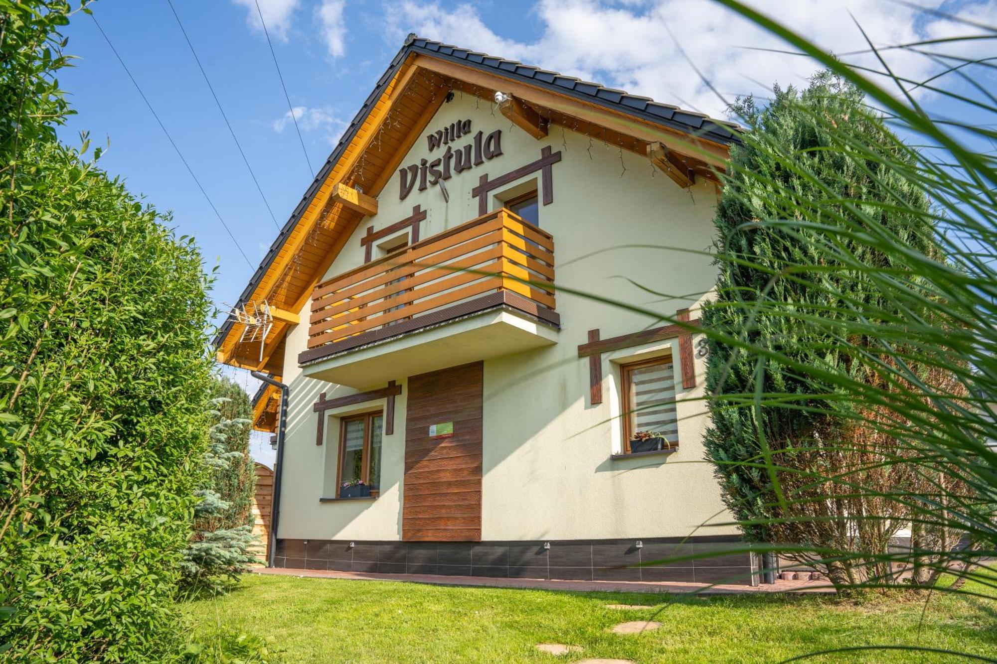 Willa Vistula Domki Na Wylacznosc Weichsel Exterior foto